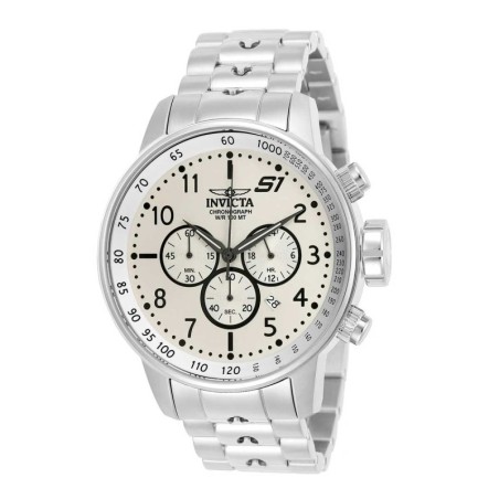 Reloj Invicta S1 Rally 23078 Cronógrafo 3 Esferas Acero - Plata