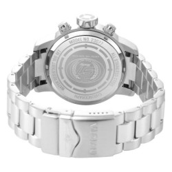 Reloj Invicta S1 Rally 23078 Cronógrafo 3 Esferas Acero - Plata
