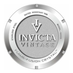 Reloj Invicta Vintage Zager 33505 Analógico Cronógrafo Fecha - Azul
