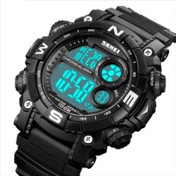 Reloj SKMEI Titanium 1887 Digital Deportivo BackLight - Negro