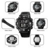 Reloj SKMEI Titanium 1887 Digital Deportivo BackLight - Negro