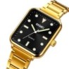 Reloj SKMEI Elegance 1954 Analogico Acero Caballero - Dorado Negro