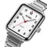 Reloj SKMEI Elegance 1954 Analogico Acero Caballero - Plata Blanco