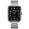 Reloj SKMEI Elegance  1954 Analogico Acero Caballero - Plata Negro