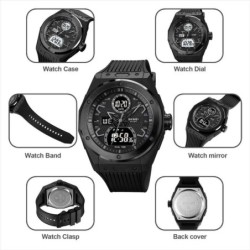Reloj SKMEI Xtelar 2013 Dual Deportivo Multifuncion - Negro