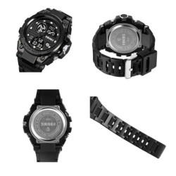 Reloj SKMEI Turbine 2031 Dual Multifuncion Deportivo - Negro