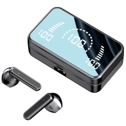 Audífonos Bluetooth S Pro True Wireless 5.1 + PowerBank - Negro