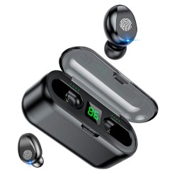 Audífonos Bluetooth F9 True Wireless BT 5.1 + PowerBank