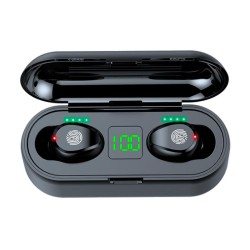 Audífonos Bluetooth F9 True Wireless BT 5.1 + PowerBank
