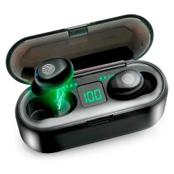 Audífonos Bluetooth F9 True Wireless BT 5.1 + PowerBank