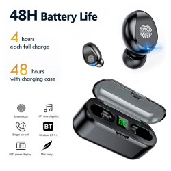 Audífonos Bluetooth F9 True Wireless BT 5.1 + PowerBank