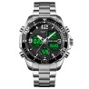 Reloj SKMEI Code 1649 Maquinaria Dual Multifunción Iluminación- Plata