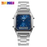 Reloj SKMEI Style 1220 Dual System 3 Tiempos Multifunción Acero - Azul