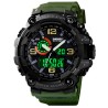 Reloj SKMEI 1520 Cobra Dual Machine Multifunción  Iluminación-Verde M