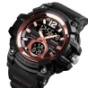 Reloj SKMEI Táctico 1725 Hibrido Multifunción Iluminación - Negro Oro
