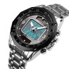 Reloj SKMEI Solar 1493 Dual Multifunción Sport Acero - Plateado