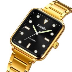 Reloj SKMEI Elegance 1955 Analogico Acero Unisex - Dorado Negro