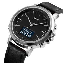 Reloj SKMEI Tempo 1652 Multifunción Dual Retroiluminado - Plata N