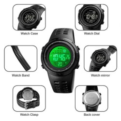 Reloj Niños SKMEI Scale 1773 Digital Dual Deportivo - Negro B