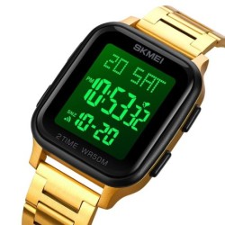 Reloj SKMEI Time 1859 Digital  Dual Multifunción Acero - Dorado