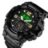 Reloj SKMEI Rotor 1965 Dual Multifunción 3 Horarios - Negro