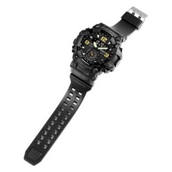 Reloj SKMEI Rotor 1965 Dual Multifunción 3 Horarios - Negro