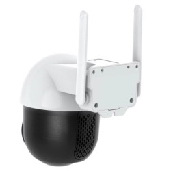 Cámara WiFi Decko Solar 2K exteriores 360° alarma audio V nocturna
