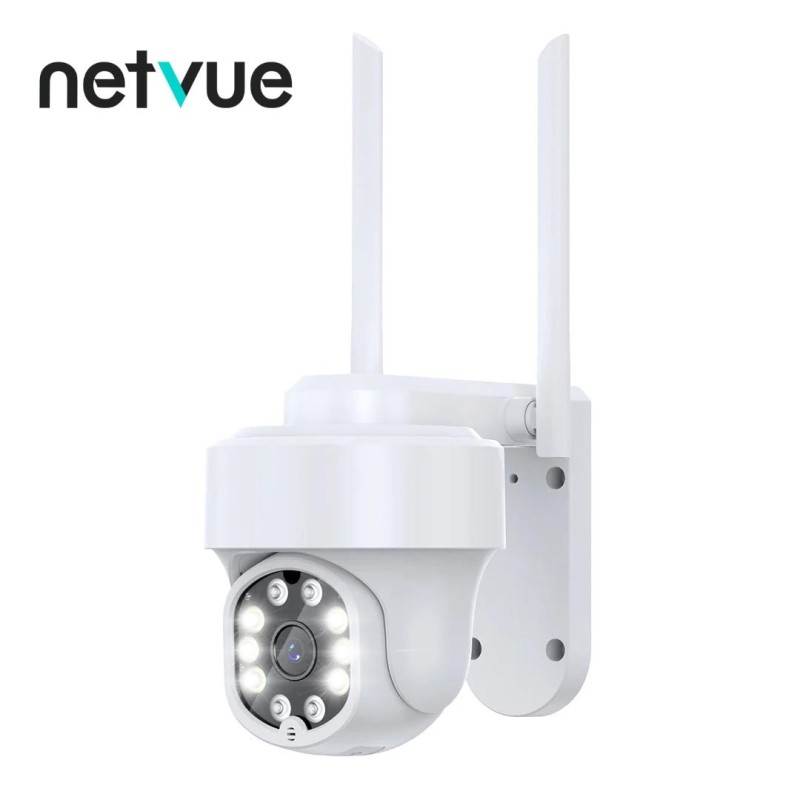Cámara de Seguridad Netvue Sentry 3 USA 360° Exterior Compatible Alexa