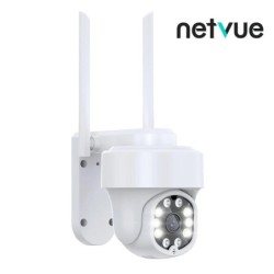 Cámara de Seguridad Netvue Sentry 3 USA 360° Exterior Compatible Alexa
