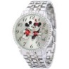 Reloj Disney Mickey & Minnie Mouse Analógico Dama - Plateado