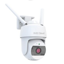 Pack Cámara WiFi SV3C USA Exterior V Nocturna Audio Alarmas Asistente