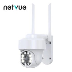 Cámara de Seguridad Netvue Sentry 3 USA 360° Exterior Compatible Alexa