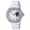 Reloj Disney Mickey & Minnie Mouse Abrazo Analógico Dama - Blanco