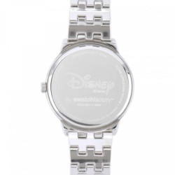 Reloj Disney Mickey & Minnie Mouse Analógico Dama - Plateado