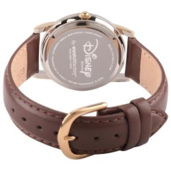 Reloj Disney Clásico Mickey Mouse Analógico Piel Dama - Dorado