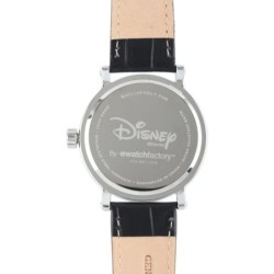 Reloj Disney Mickey Mouse Clásico Analógico Piel Hombre - Negro