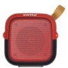Mini Parlante Bluetooth Ewtto 1611 X-BASS FM USB SD Recargable Rojo