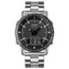 Reloj SKMEI Soldier 1898 Hibrido Multifunción Retroiluminado - Plata