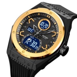 Reloj SKMEI Xtelar 2013 Dual Deportivo Multifuncion - Oro Negro