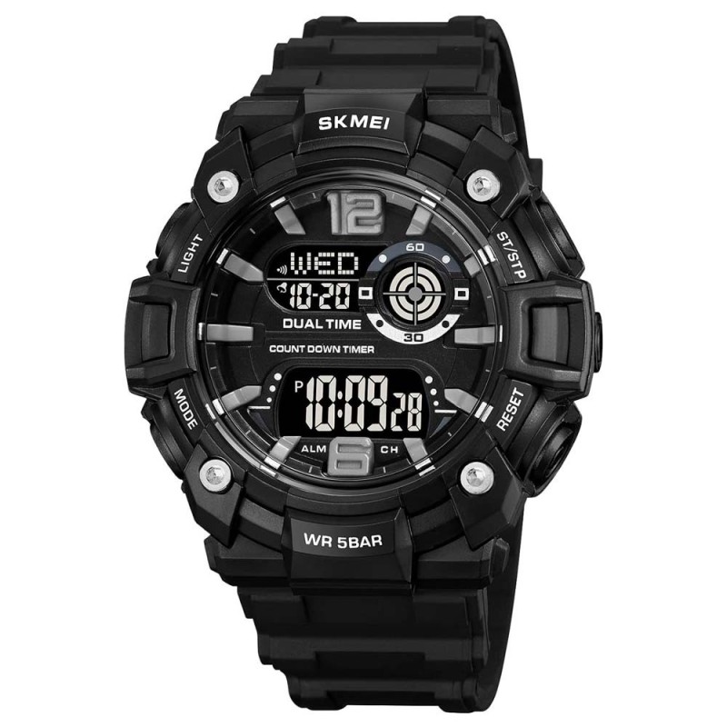 Reloj SKMEI Scope 2018 Digital Multifunción Retroiluminado - Negro