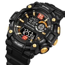 Reloj SKMEI Scope 2018 Digital Multifunción Retroiluminado - Rojo N