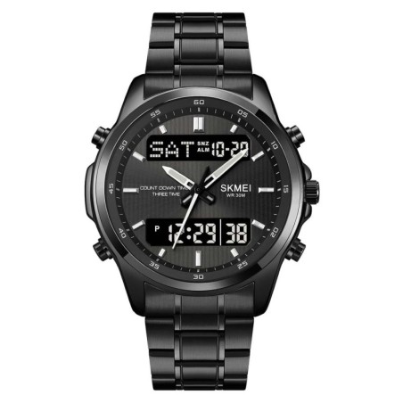 Reloj SKMEI Boss 2049 Dual Multifunción Retroiluminado - Negro