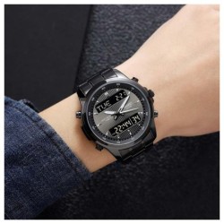 Reloj SKMEI Boss 2049 Dual Multifunción Retroiluminado - Negro