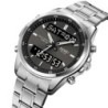 Reloj SKMEI Boss 2049 Dual Multifunción Retroiluminado - Negro Plata