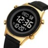 Reloj SKMEI Dress 2079 Digital Dual Retroiluminado Piel - Oro