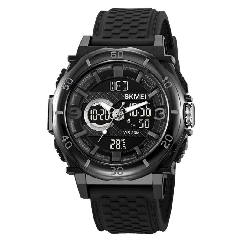 Reloj SKMEI Terrain 2098 Dual Multifunción Retroiluminado - Negro