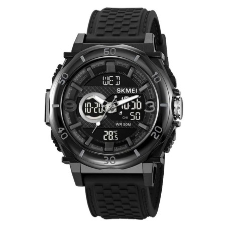 Reloj SKMEI Terrain 2098 Dual Multifunción Retroiluminado - Negro