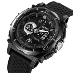 Reloj SKMEI Terrain 2098 Dual Multifunción Retroiluminado - Negro