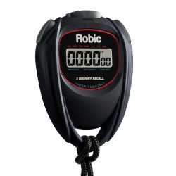 Cronómetro Robic SC429 Alta precisión Evento Simple 1/100-Negro