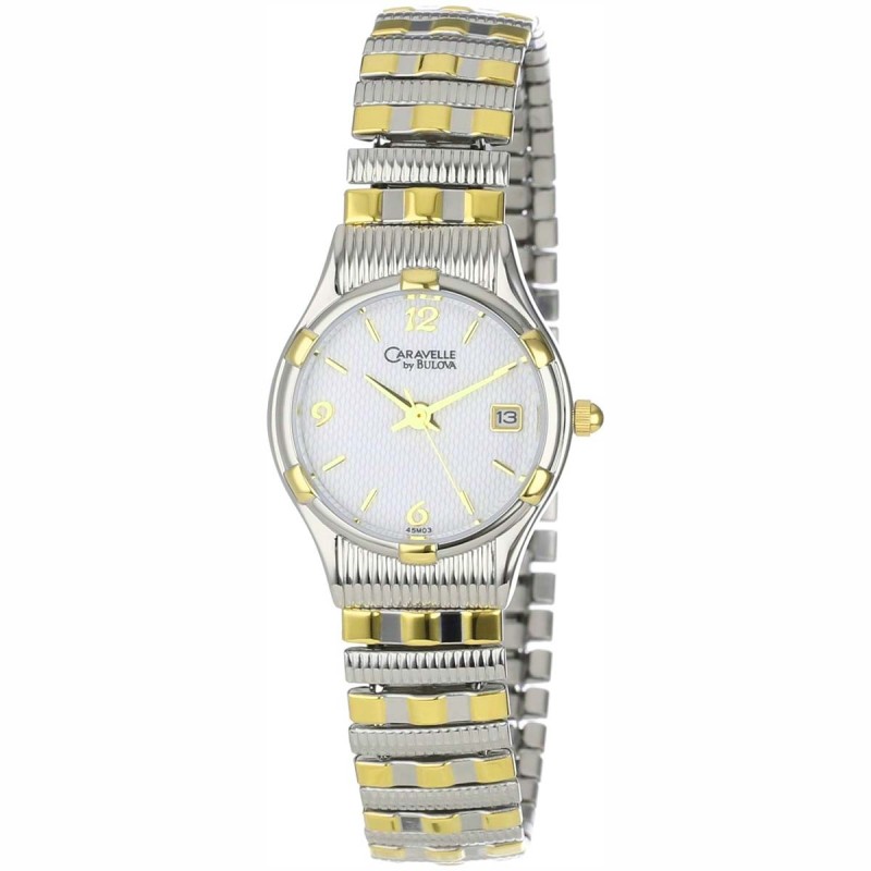 Reloj Caravelle by Bulova 45M03 Dama Analógico Elegante - Plateado